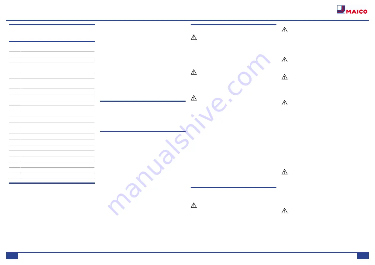 Maico EVN 22 Installation And Operating Instructions Manual Download Page 2