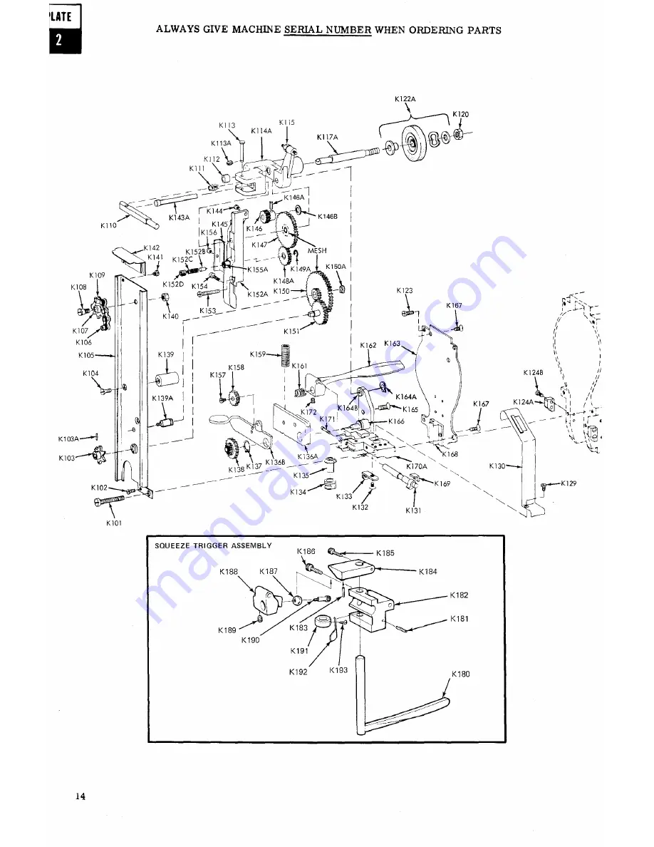 maimin K Instructions And Parts List Download Page 16