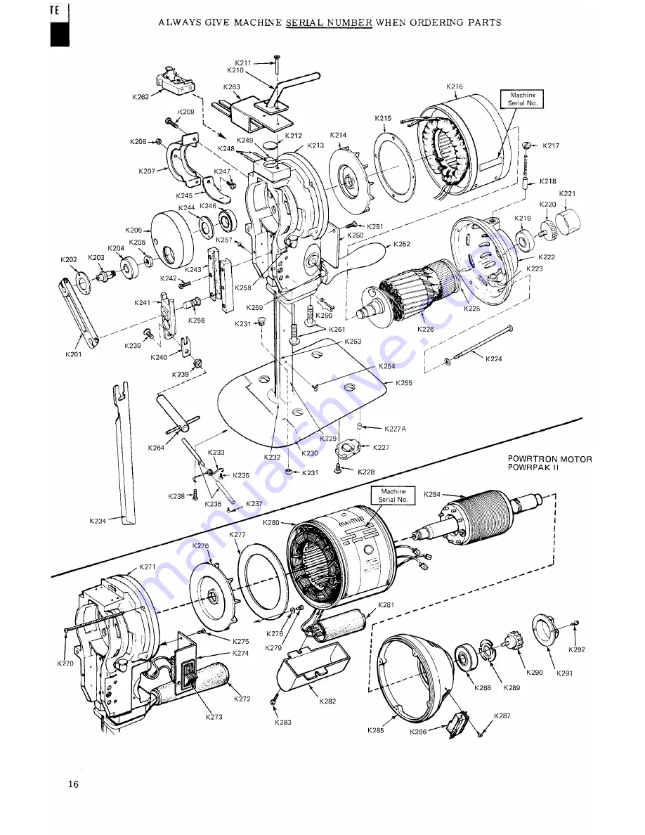 maimin K Instructions And Parts List Download Page 18