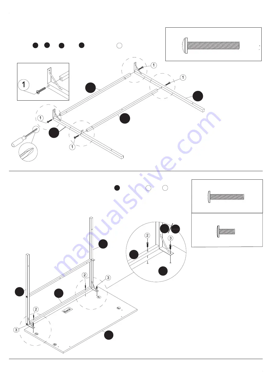 Mainstays Side Storage Desk Скачать руководство пользователя страница 5