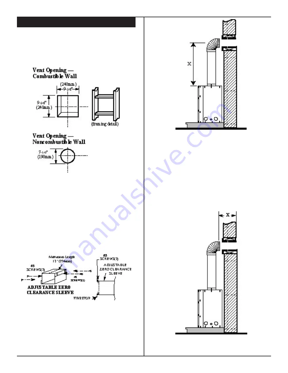 Majestic DBT33 Installation Instructions & Homeowner'S Manual Download Page 13