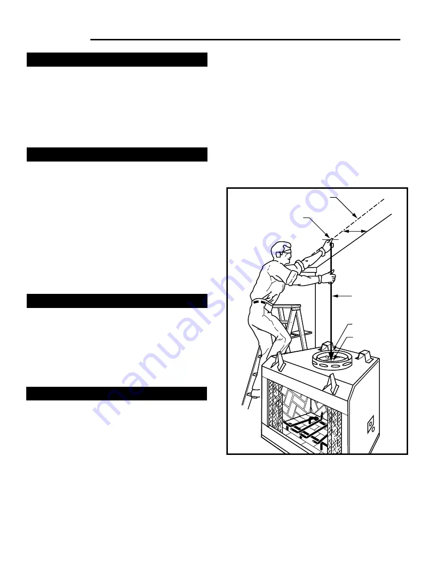 Majestic Vermont Castings ODSHR42 Homeowner'S Installation & Operating Manual Download Page 8