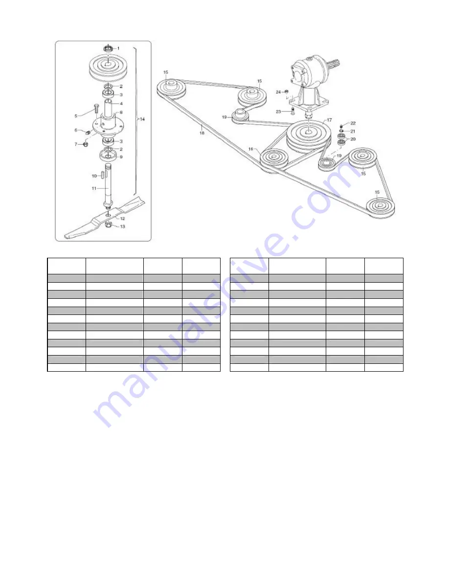 Major MR150 Operator'S Manual And Parts List Download Page 30