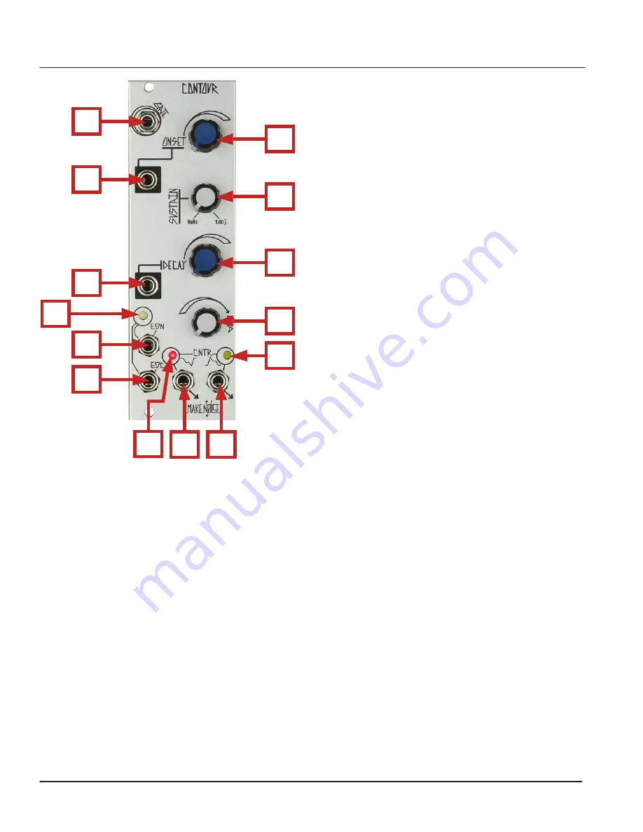 Make Noise CONTOUR Manual Download Page 6