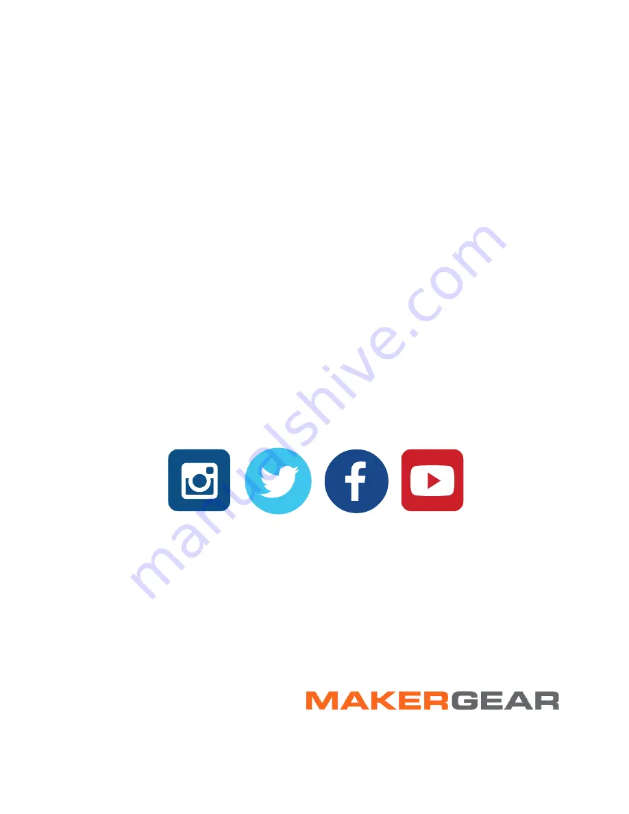 MAKERGEAR M2 User Manual Download Page 24