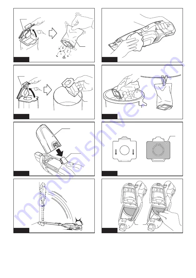 Makita DCL282FZB Instruction Manual Download Page 6