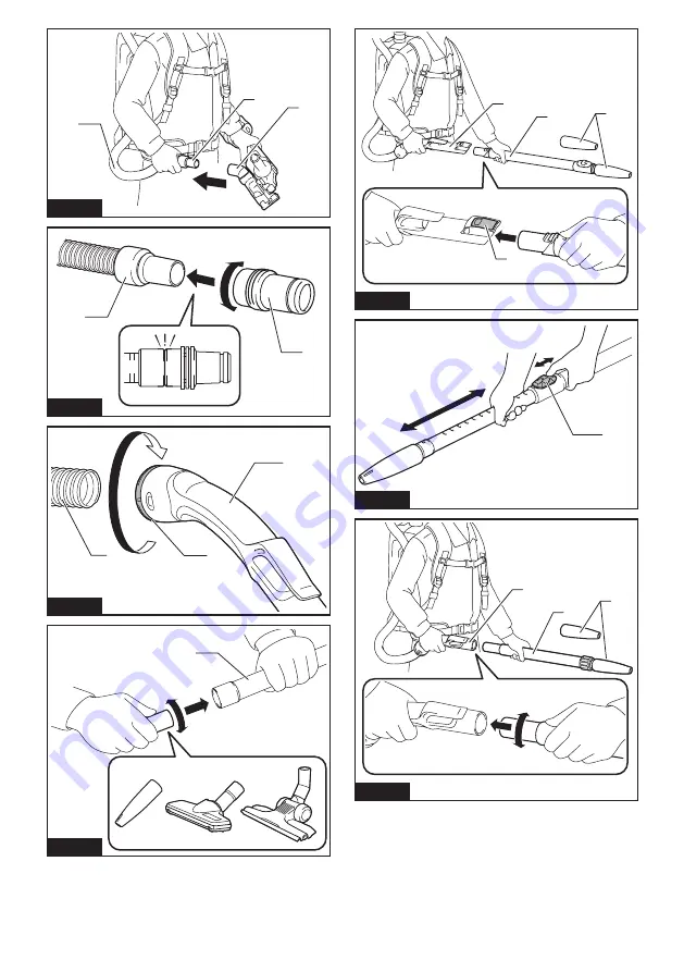 Makita DVC665ZU Instruction Manual Download Page 4