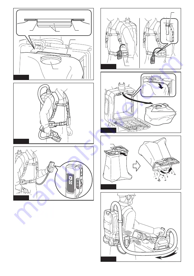 Makita DVC665ZU Instruction Manual Download Page 6