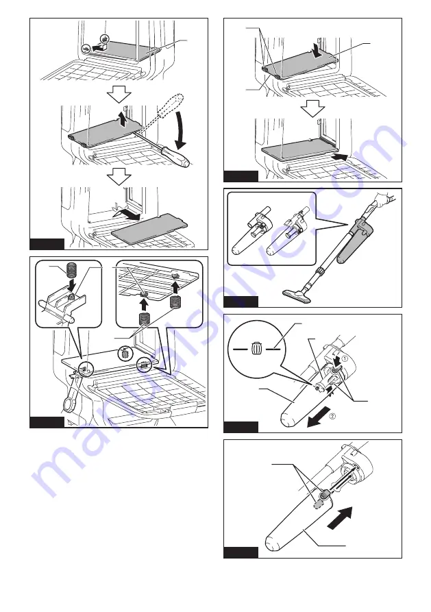 Makita DVC665ZU Instruction Manual Download Page 10