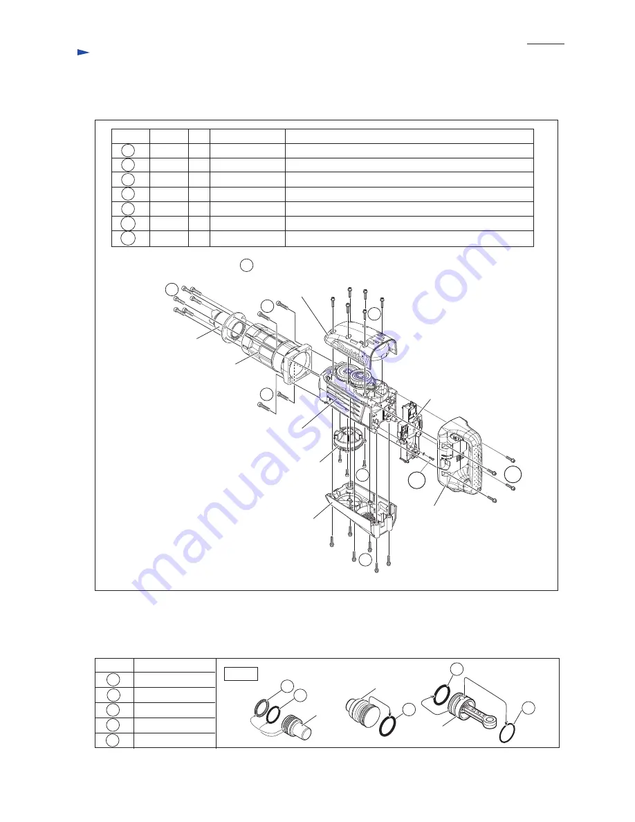 Makita HM1317C Technical Information Download Page 17