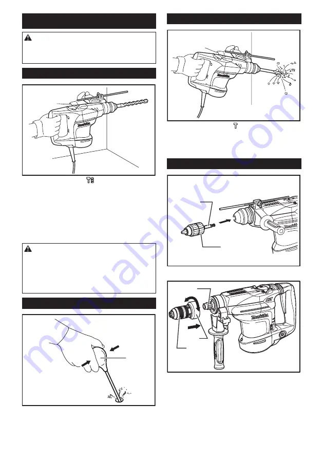 Makita HR3210FCT Instruction Manual Download Page 8