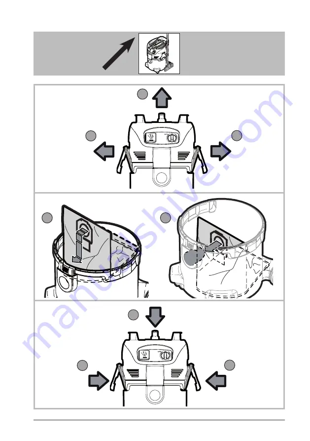 Makita VC3012LX1 Original Operating Instructions Download Page 3