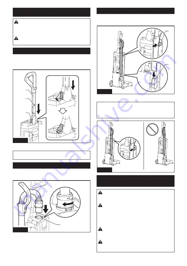 Makita XGT GCV09 Instruction Manual Download Page 7