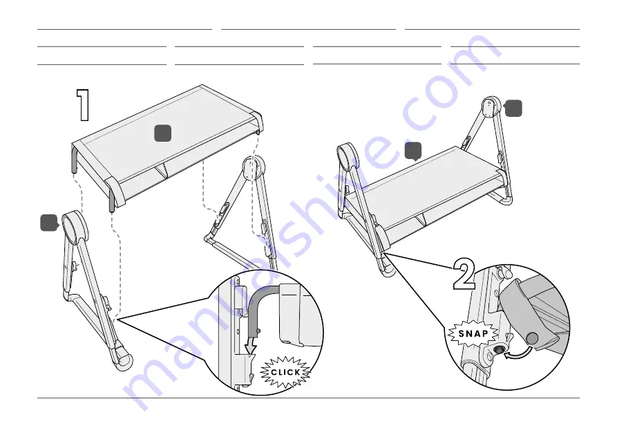 Mamas & Papas Lua bedside crib Скачать руководство пользователя страница 7