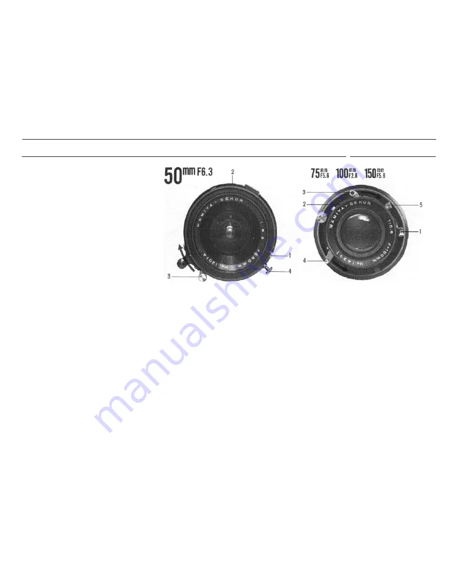 Mamiya Universal Specifications Download Page 5