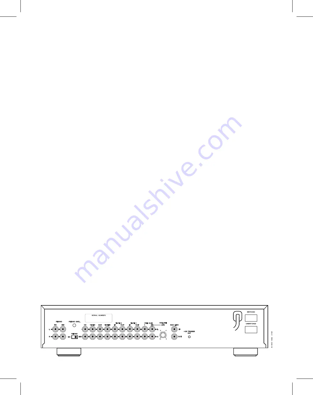 NAD C160 Specification Sheet Download Page 2