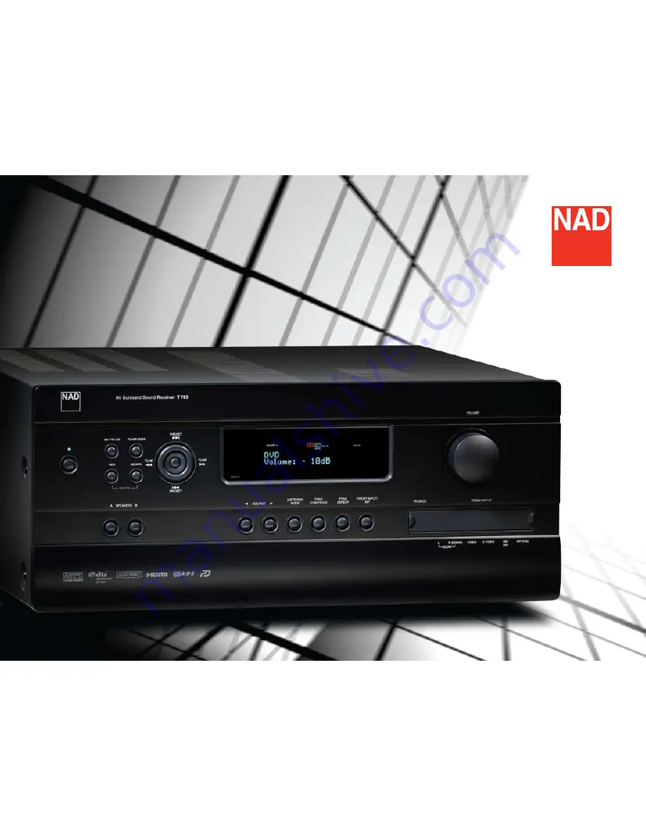 NAD D 3020 Скачать руководство пользователя страница 1