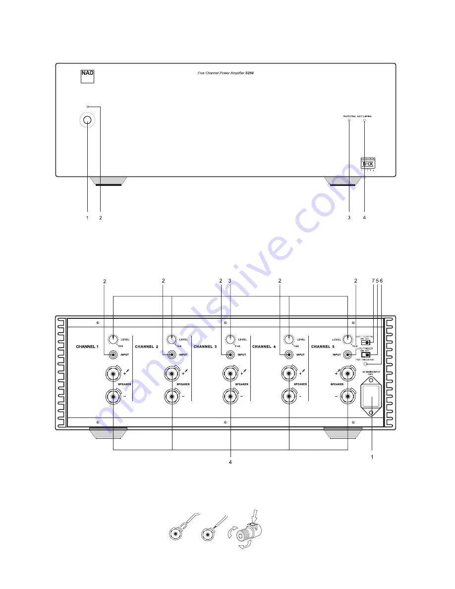 NAD S250 Owner'S Manual Download Page 3