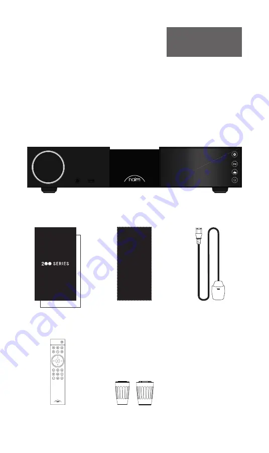 NAIM 200 Series Скачать руководство пользователя страница 164