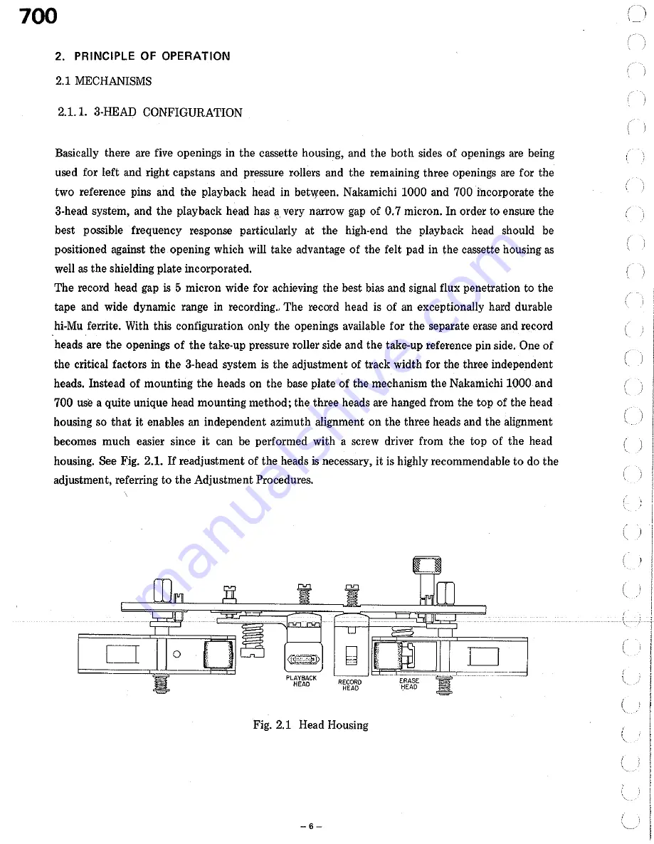 Nakamichi 700 Service Manual Download Page 6