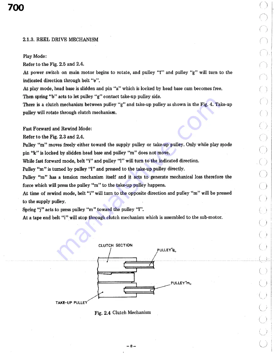 Nakamichi 700 Service Manual Download Page 8