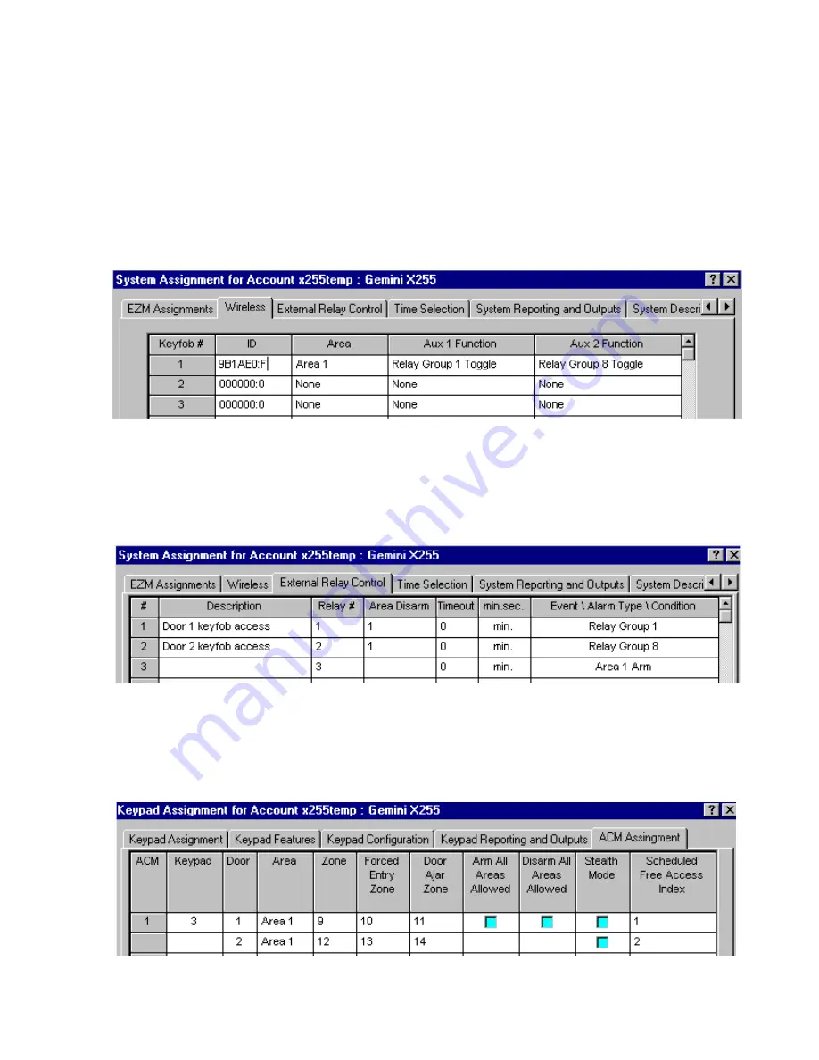 NAPCO GEM-ACM1D Getting Started Manual Download Page 11