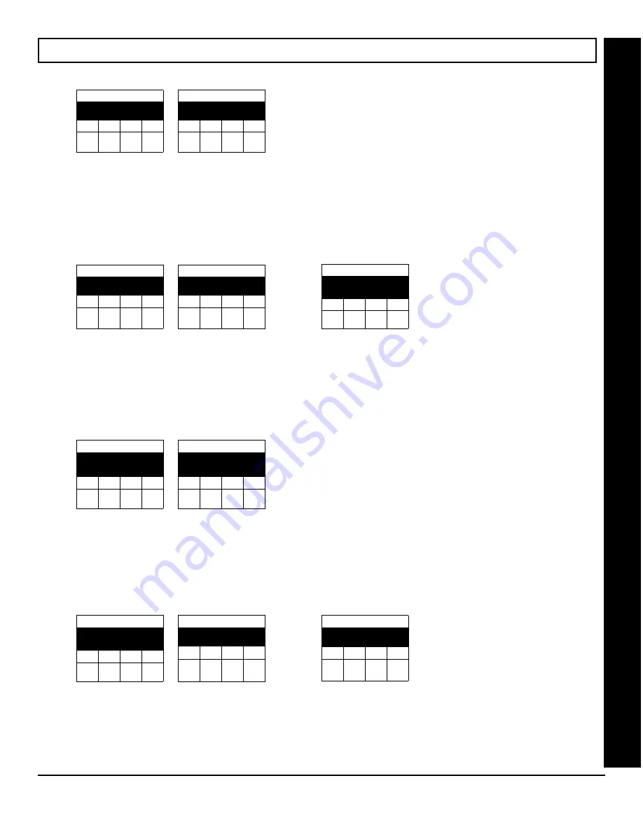 NAPCO Gemini GEM-P3200 Programming Instructions Manual Download Page 23