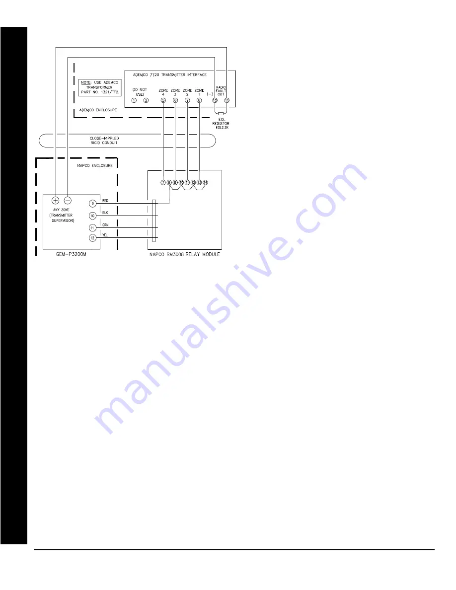 NAPCO Gemini GEM-X255 Скачать руководство пользователя страница 12