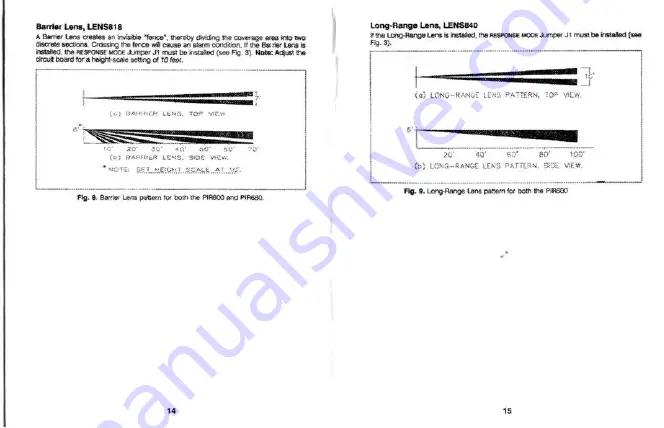 NAPCO PIR600 Installation Instructions Manual Download Page 8