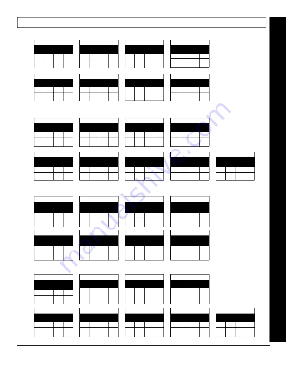 NAPCO X 255 - Programming Instructions Manual Download Page 23