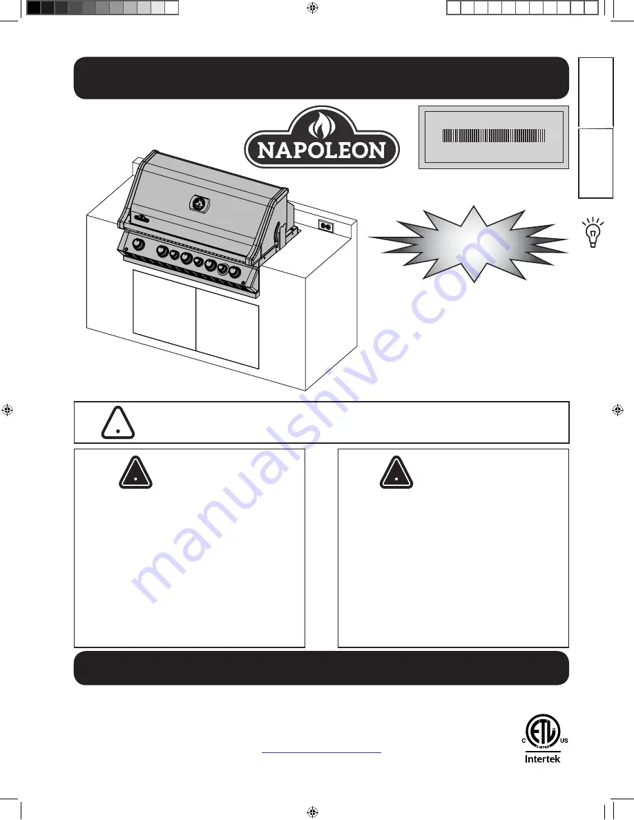 Napoleon BIPRO665-3 User Manual Download Page 1