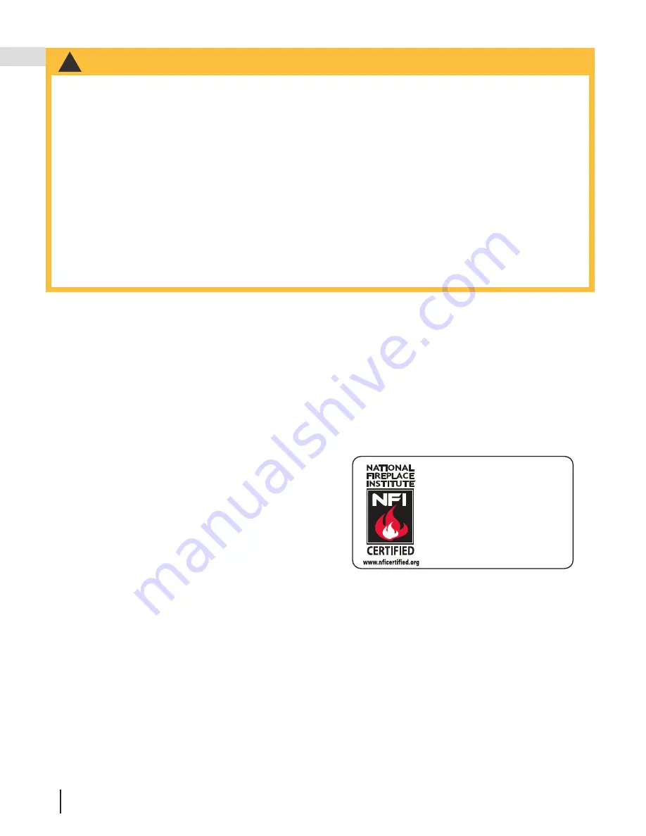 Napoleon GDS60-1N Installation And Operation Manual Download Page 62