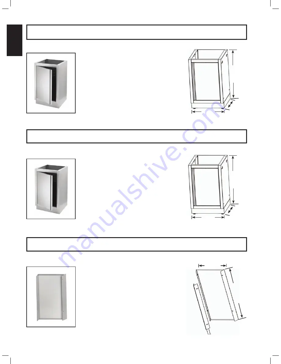 Napoleon OASIS MODULAR CABINET Скачать руководство пользователя страница 6