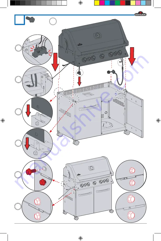 Napoleon PRESTIGE Series Assembly Manual Download Page 16