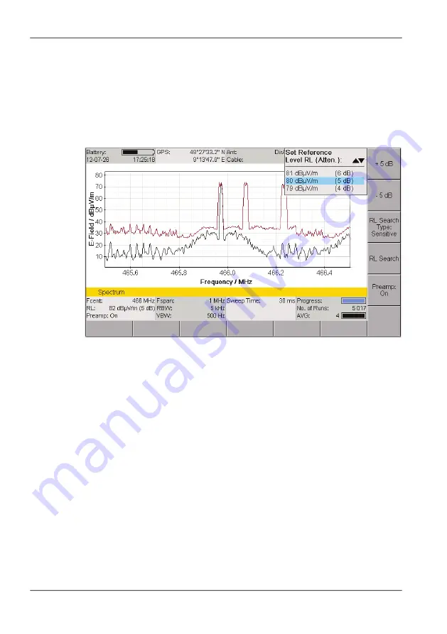 NARDA IDA Operating Manual Download Page 60