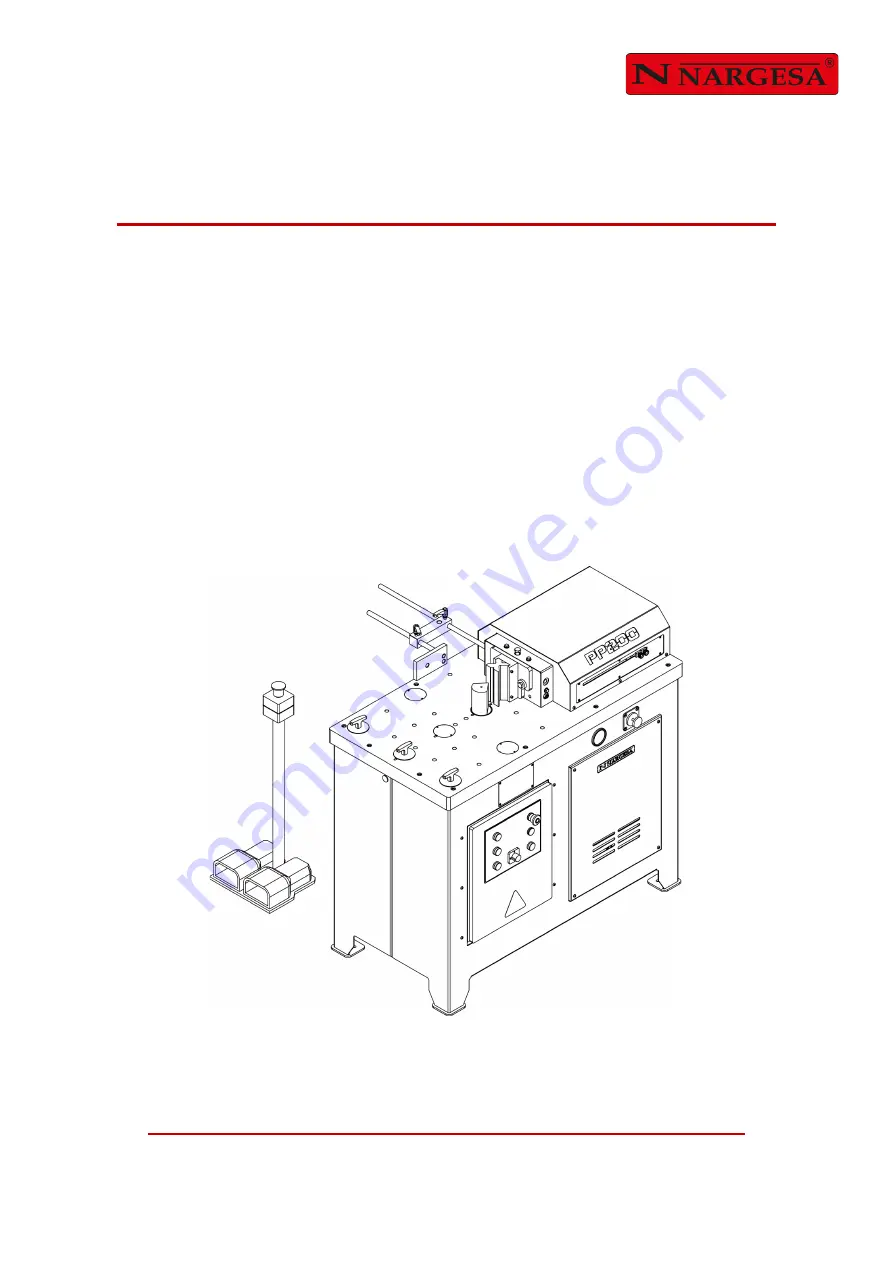 NARGESA PP200 Instruction Book Download Page 1