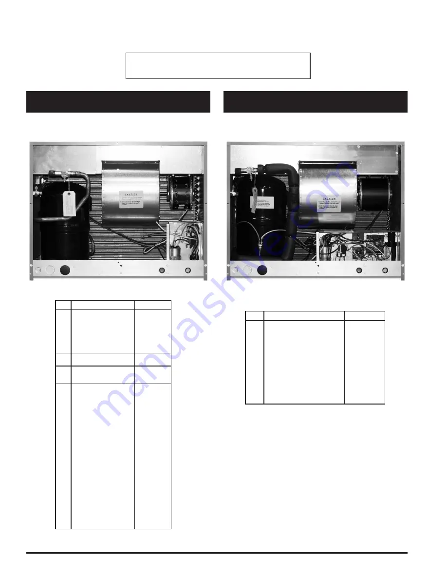 National Comfort Product 1000 SERIES Installation Instructions Manual Download Page 20