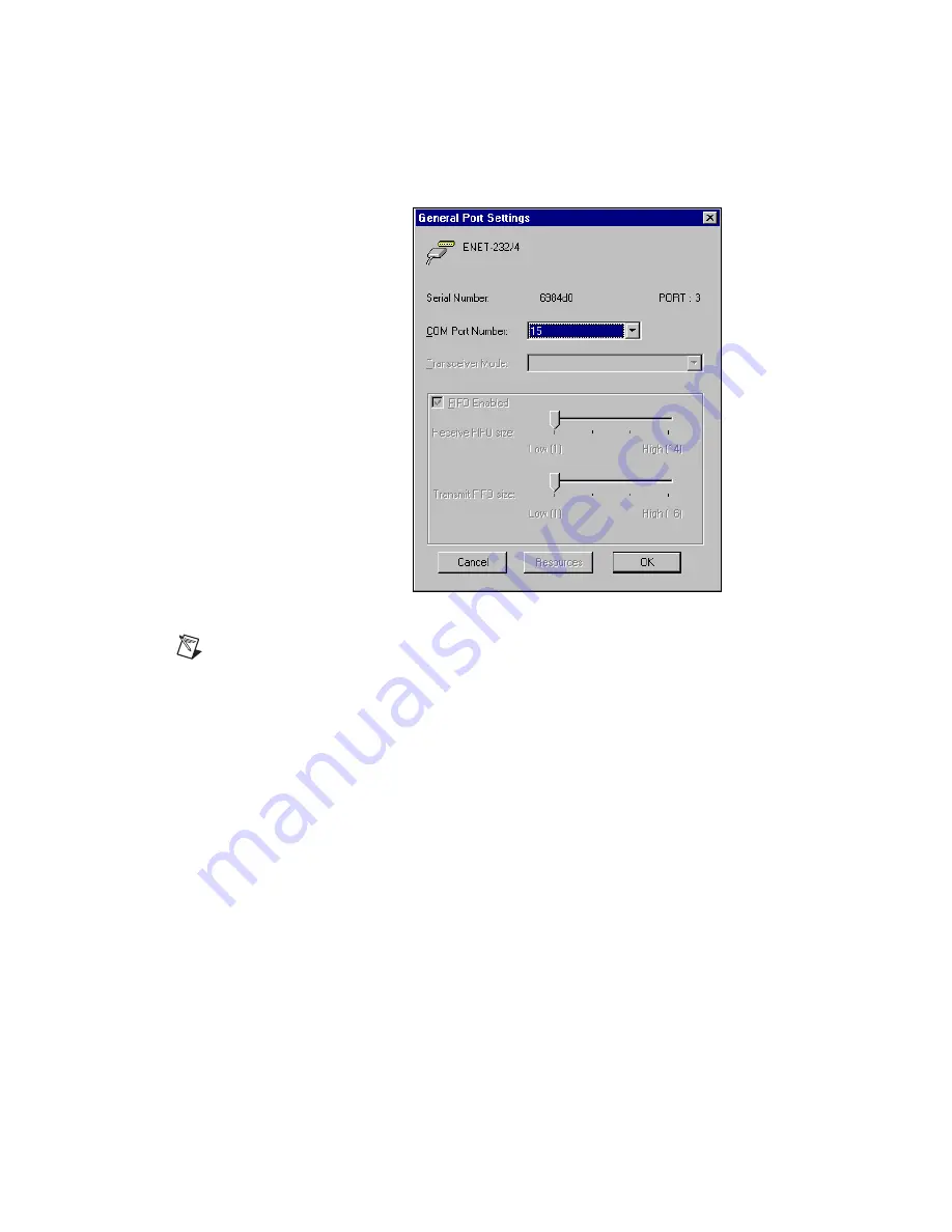 National Instruments ENET-232 Series User Manual Download Page 37