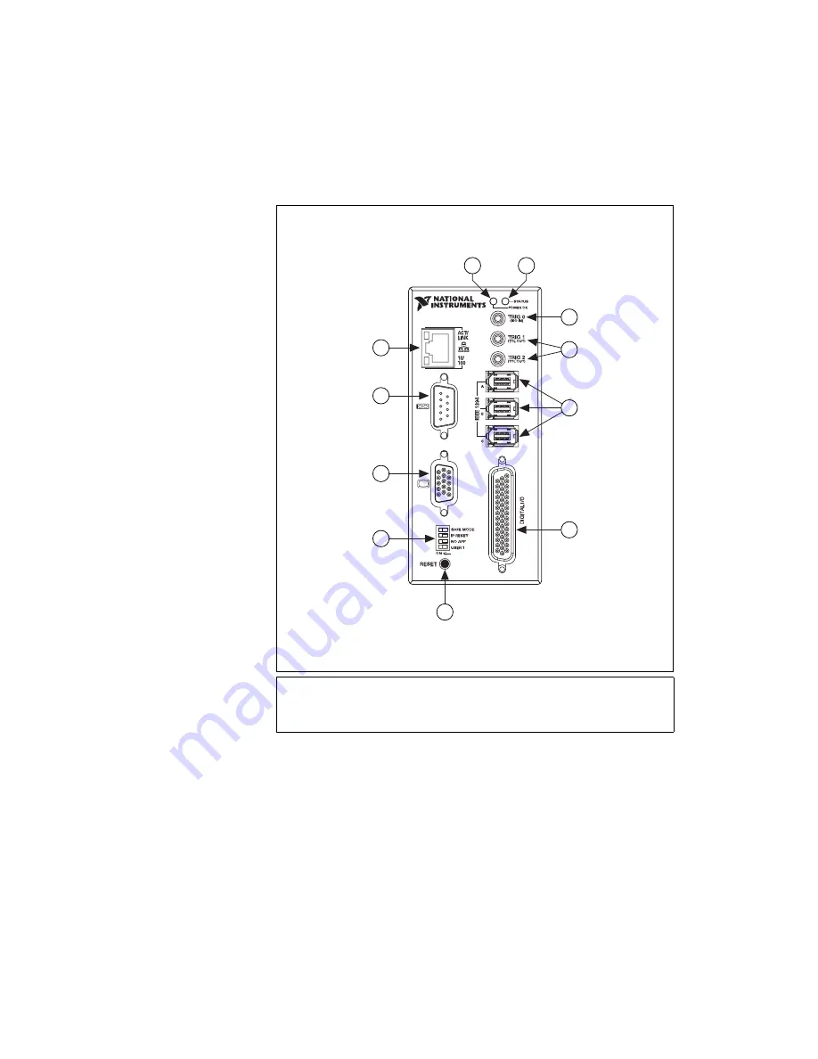 National Instruments NI Vision CVS-1450 Series Скачать руководство пользователя страница 10