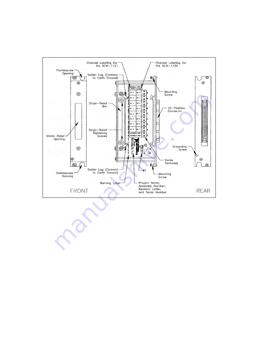 National Instruments SCXI-1121 Скачать руководство пользователя страница 50