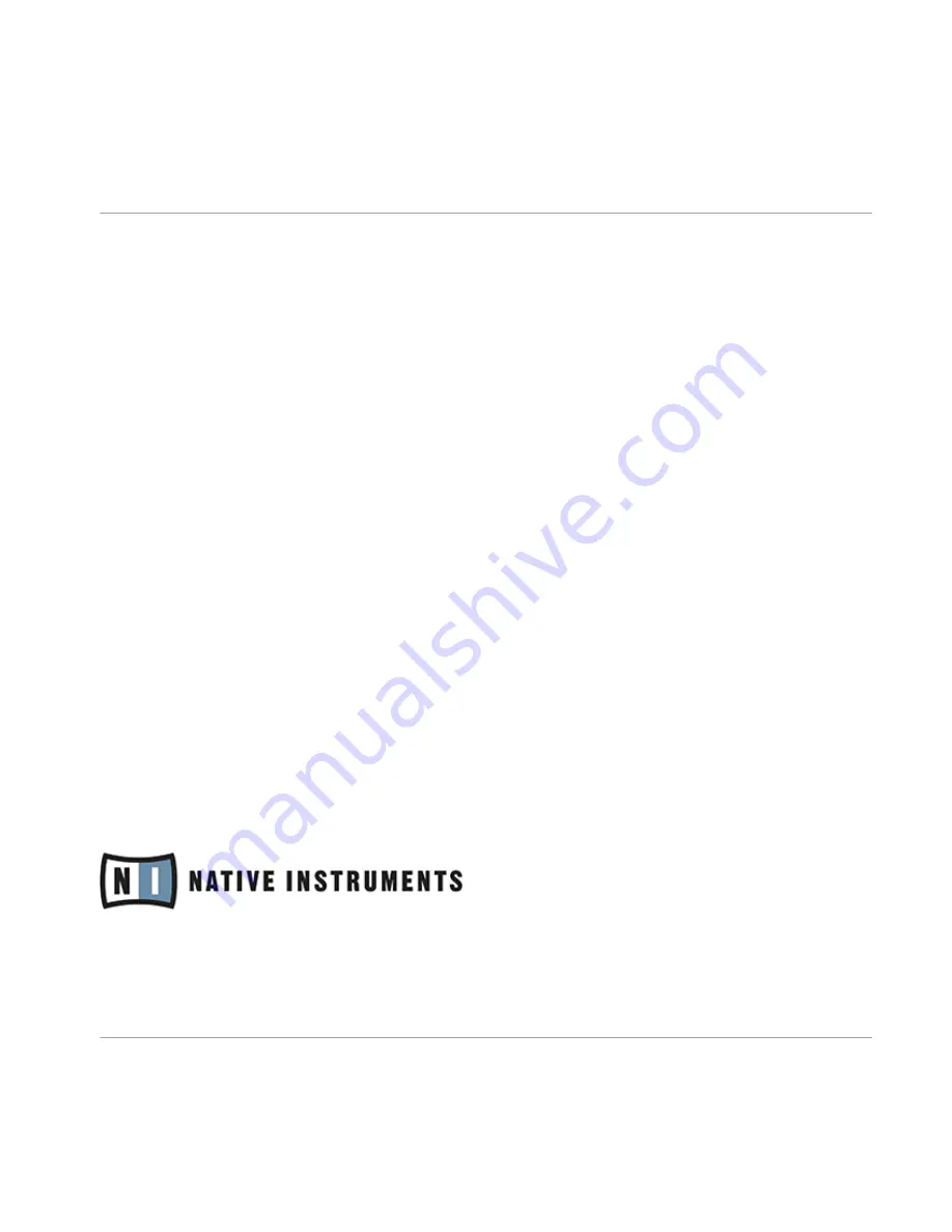 Native Instruments Maschine Setup Manual Download Page 3