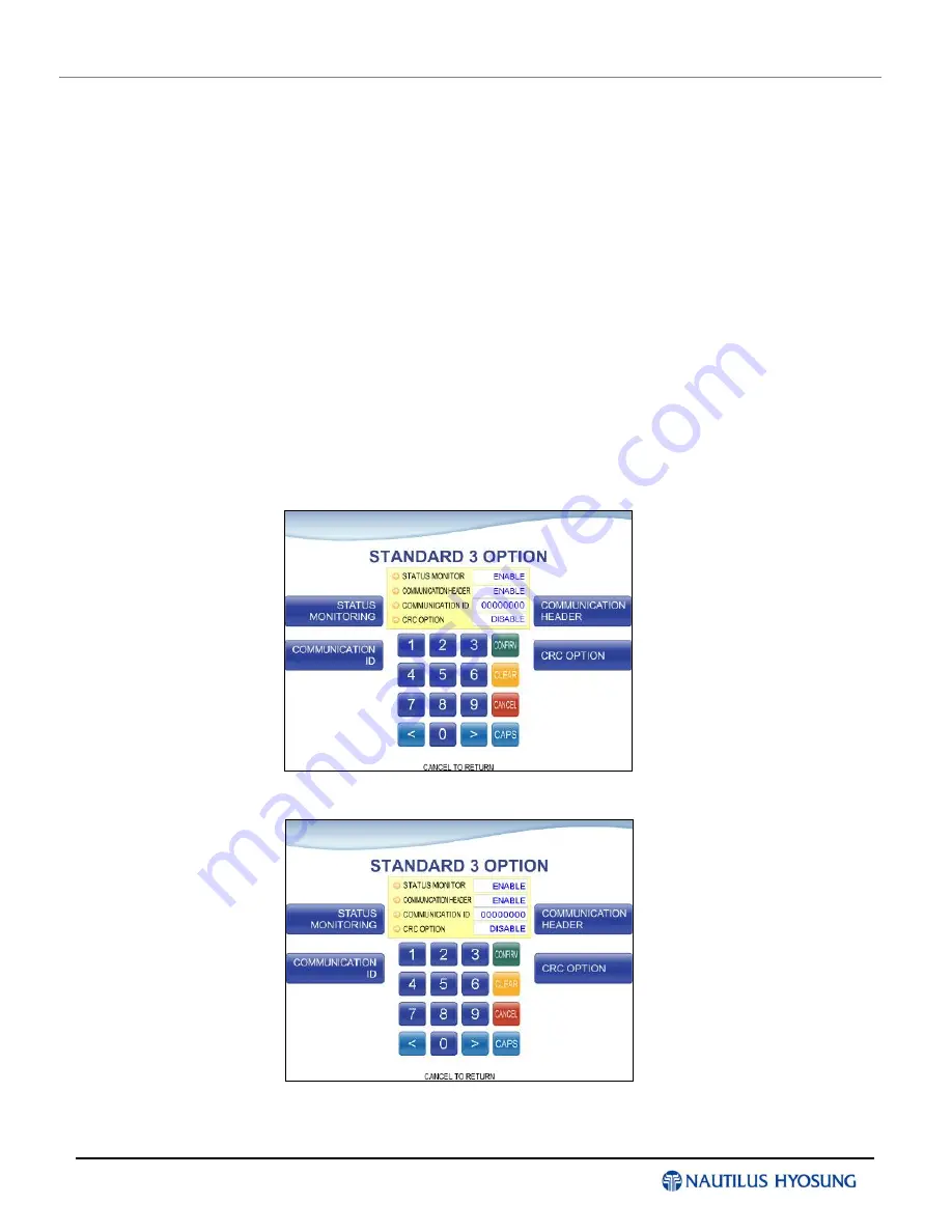 Nautilus Hyosung MX5300 Operator Function Download Page 43