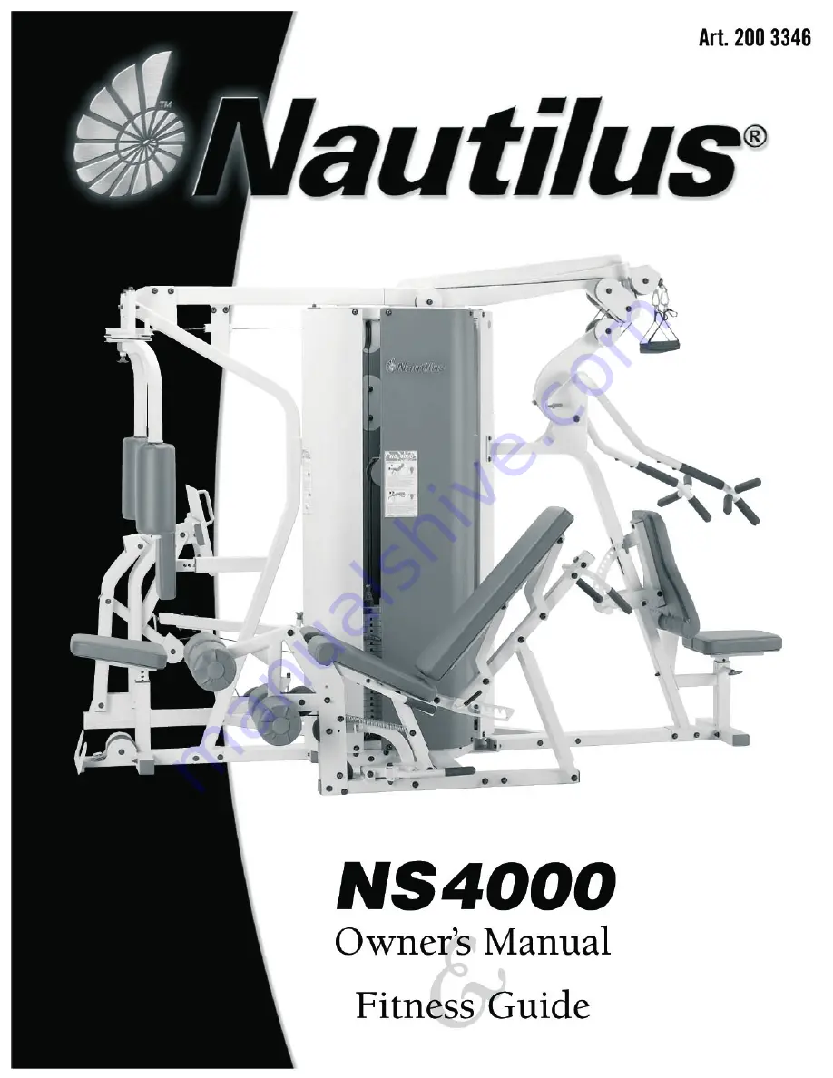 Nautilus 200 3346 Скачать руководство пользователя страница 1