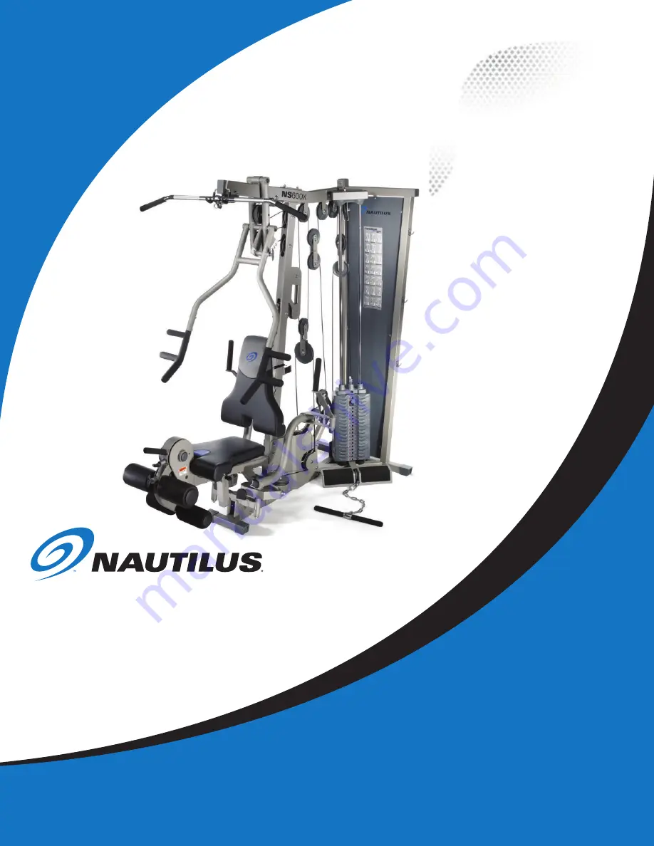 Nautilus BE STRONG. NS 600X Owner'S Manual Download Page 1