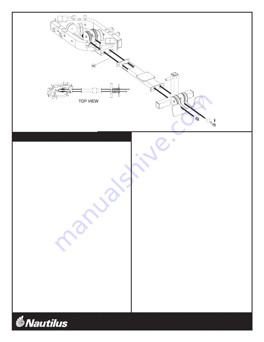 Nautilus NS-4000 Assembly Instructions Manual Download Page 6