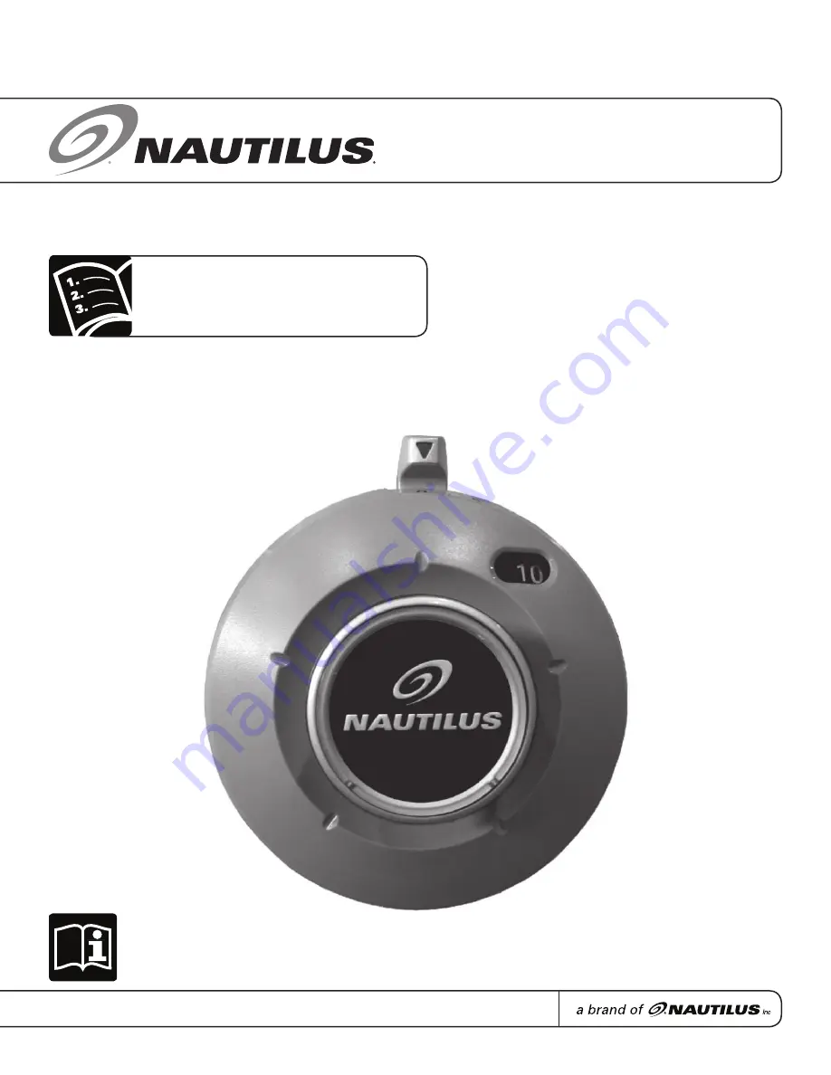 Nautilus ONE Owner'S Manual Download Page 2