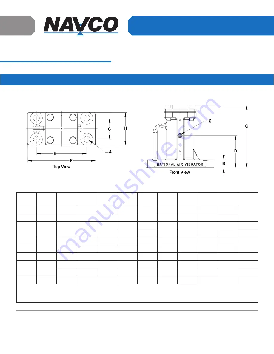 NAVCO BH Series Скачать руководство пользователя страница 6