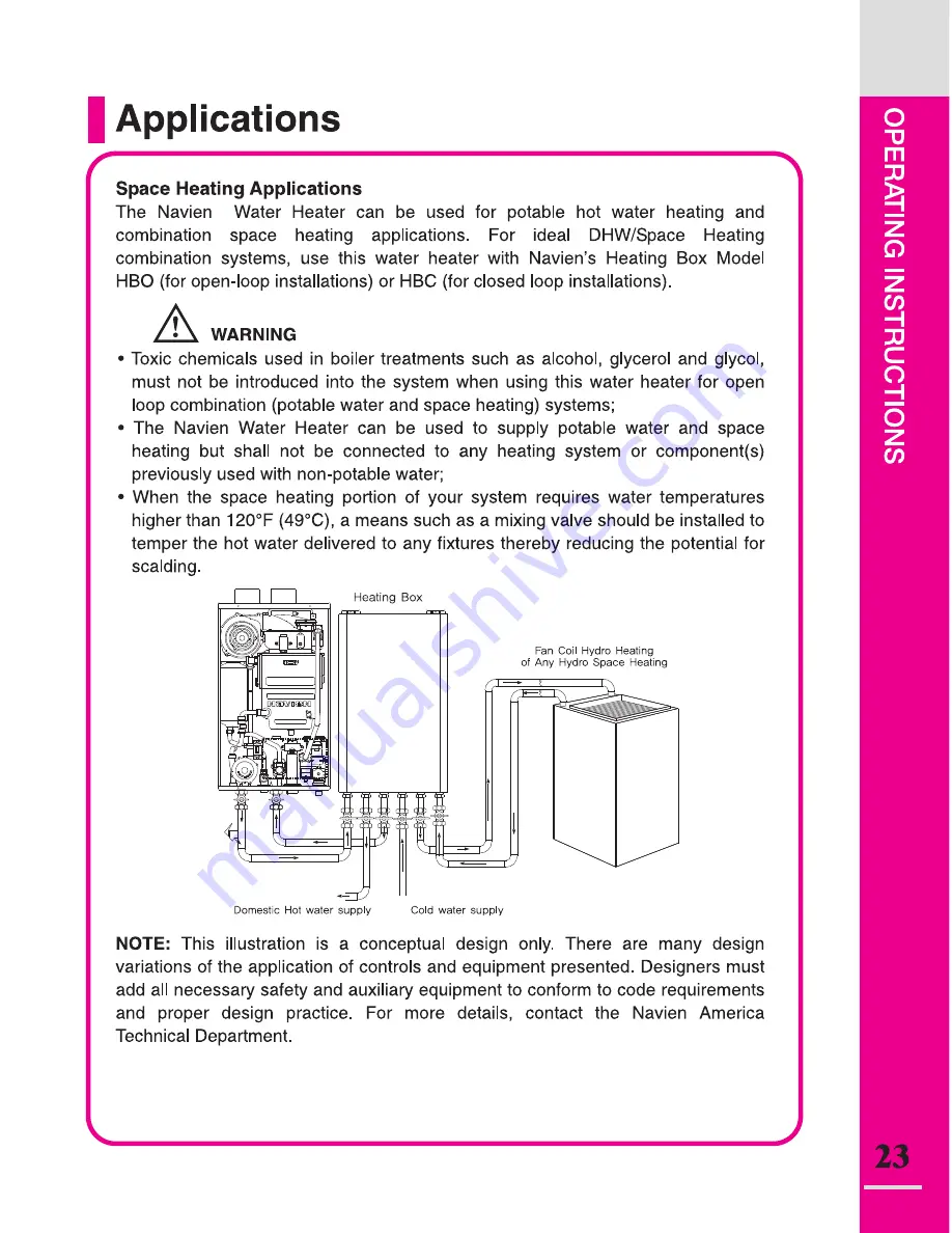 Navien CR-180 Скачать руководство пользователя страница 23