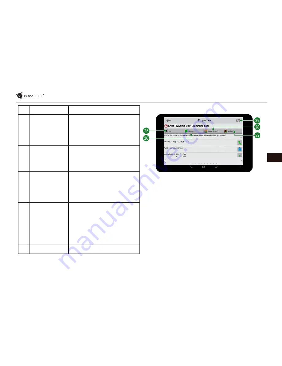 Navitel T500 3G User Manual Download Page 41