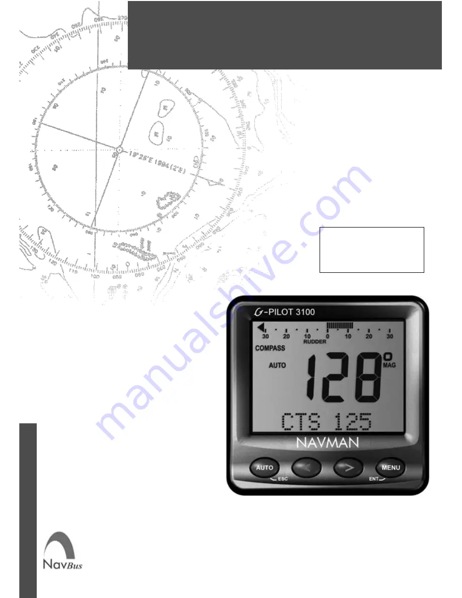 Navman G-PILOT 3100 Operation Manual Download Page 1